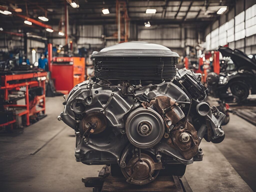 A large engine is prominently displayed in a spacious garage, surrounded by tools and equipment.A sizable engine rests in a well-organized garage, showcasing its intricate design and mechanical components.A large engine occupies a garage, highlighting its robust structure amidst various tools and machinery.Common Signs of Motor Issues
