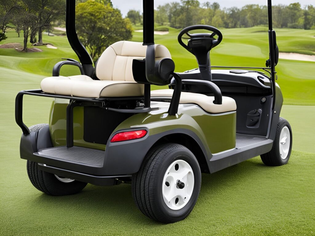 Troubleshooting Electric Golf Cart Motor ProblemsA golf cart featuring a comfortable seat and a protective canopy for shade and shelter.